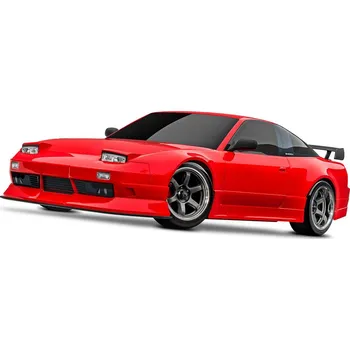 RC model auta Traxxas 4-Tec Drift Nissan 240SX 1:10 VXL červený - expresní doprava