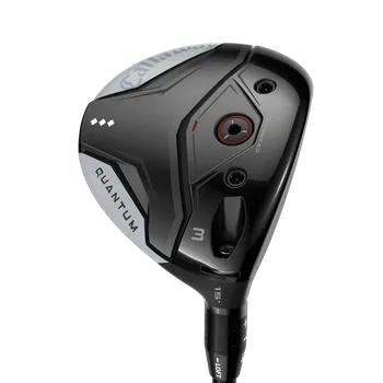 Golf CALLAWAY Quantum TD Ventus Black pánské fairwayové dřevo Flex: Stiff, Strana: Pravá, Loft: 18° + Dárková krabička týček