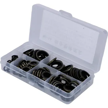 Těsnění pro motocykl 101 Octane Sada těsnicích kroužků mosaz M6 - M16 85 kusů