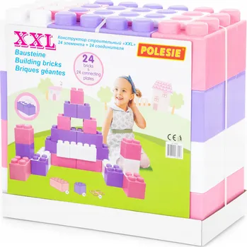 ostatní stavebnice Stavební Stavebnice Polesie XXL 68057 , 48 dílků