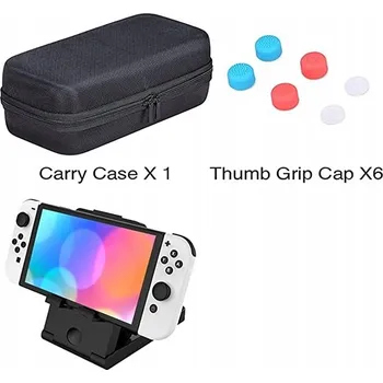 Obal na herní konzoli HEYSTOP pouzdro na Nintendo Switch s příslušenstvím