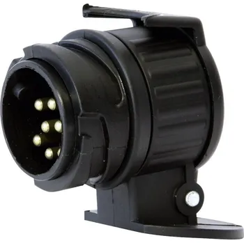 Přívěs DINO 130007 adaptér pro zapojení přívěsu [13 pólová zásuvka - 7 pólová zástrčka] plast ABS