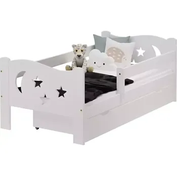 Ložnicová sestava Postel Mikołaj 80x140 bílá