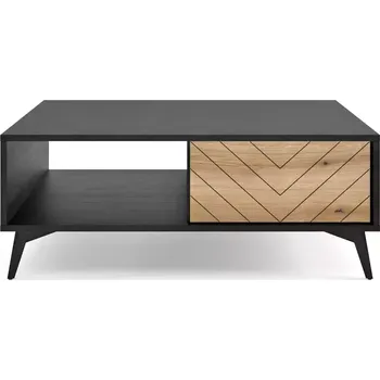 Obývací stěna Konferenční stolek Diamond L104 dub evoke/černá