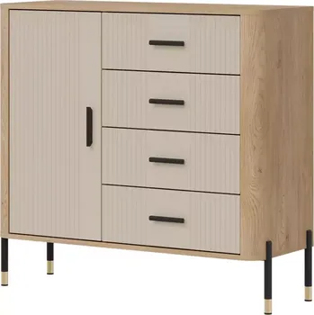 Ložnicová sestava Komoda Dante DT08 dub cremona/kašmír