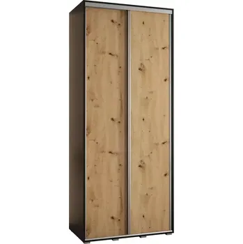 Předsíňová stěna Skříň 45 Canaris 1 100 černá/artisan/silver