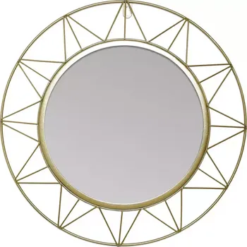 Koupelnový nábytek Nástěnné zrcadlo Moreno pr. 44 cm zlaté