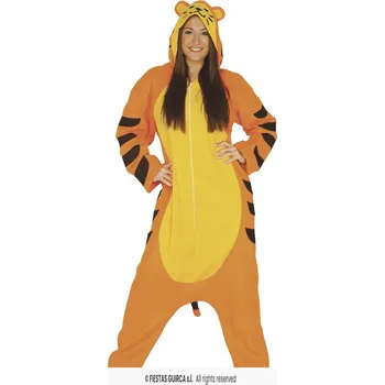 Karnevalový kostým Kostým Tygr kombinéza zvíře zoo M/L