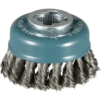 Makita Hrncový kartáč 80 mm, kov X-Lock neu D-73374 1 ks