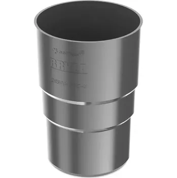 Střecha Spojka svodu 90 mm Bryza grafitová