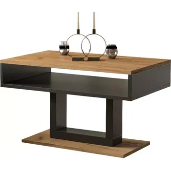 Obývací stěna Konferenční stolek Tilo 100 dub złoty craft