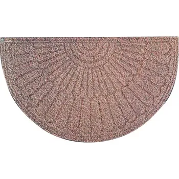 Rohožka Moon KR-602-2 45x75 cm půlkruhová hnědá