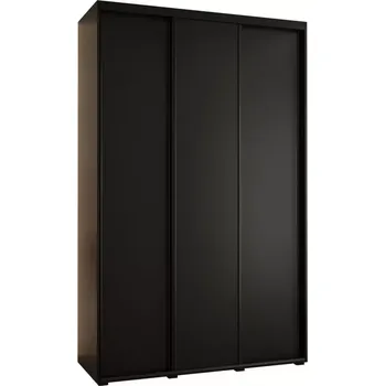 Předsíňová stěna Skříň 45 Canaris 1 160 černá/černá