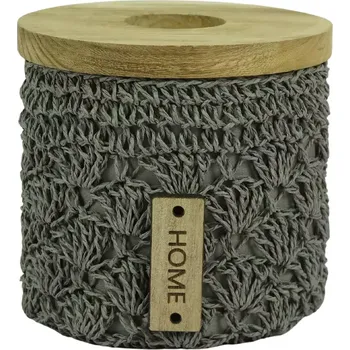 Plot Koš kulatý háčkovaný BXA23-1CD S 21CM H18CM