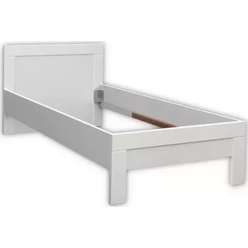 Ložnicová sestava Postel Snow 96x200 Bílá Mat