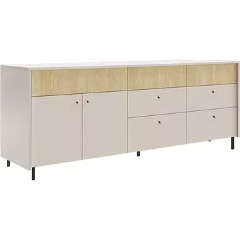 Kancelářská sestava Komoda Malta MA5 2D4S béžová /dub