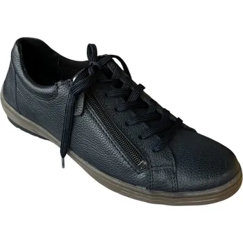 Dámská obuv Apache 1055 dámské kožené tenisky šíře H modrá Barva: Modrá, Velikost: 40