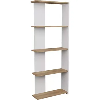 Obývací stěna Regál FD-AERSBS-02 černý/natural