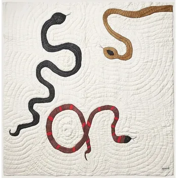 Přehoz na lůžko Bavlněný přehoz Bongusta Snake 260 x 265 cm BON39 vícebarevná MLC