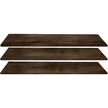 Kancelářská sestava Police 3szt Skříň Top 200 Tmavý Jasan