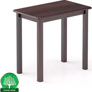 Jídelní stůl Stůl borovice ST104-80x75x50 ořech