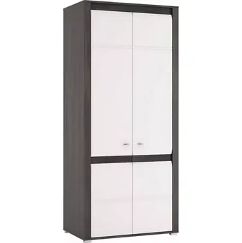 Předsíňová stěna Skříň Sevilla 90 cm, borovice norská/bílá