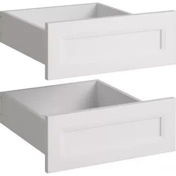 Ložnicová sestava Zásuvka Do Šatní Skřině Ultra 1DX 2 ks rám bílá platina