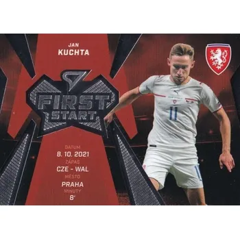 Sběratelský sportovní předmět insert karta JAN KUCHTA 2024 Hrdí Lvi First Star číslo FS-08