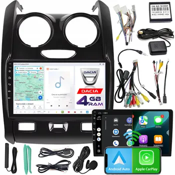 Auto Hi-Fi Autorádio NCS D9 Dacia Duster 2014-2017 Android Navigace 4GB LTE