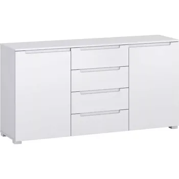 Komoda Komoda Hill 155cm Bílý Lesk/ Bílý