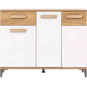 Předsíňová stěna Komoda Snobi Sb03 dub craft/alpská bílá