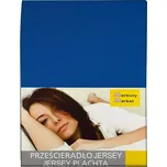 Jersey prostěradlo s napínací gumou 200x220 tmavě modré b.29