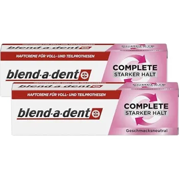 Lepidlo na zuby Blend-a-dent bez příchuti Neutral 2x47 g
