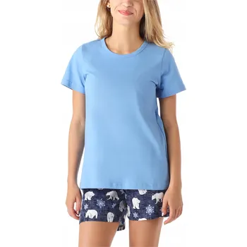 Merry Style Dívčí pyžamo bavlněné s krátkým rukávem a šortkami MS-237 158