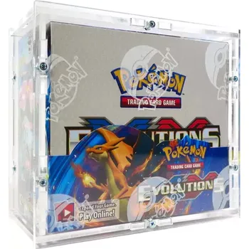 Sběratelská karetní hra Akrylový box Pokémon booster box (display) - pouze XY Evolutions! (36x) (a boxy stejné velikosti)