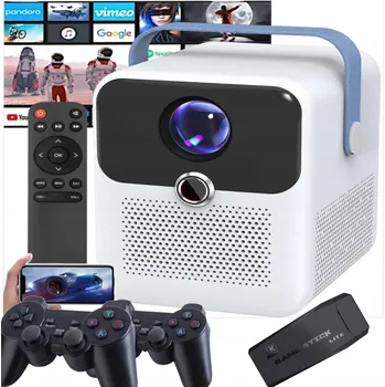 Projektor Mini LED Projektor WiFi 5G – Vaše Domácí Kino pro Pohádky, Filmy a Aplikace