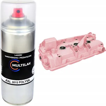 Barva ve spreji Lak ve ve spreji na víka ventilů motoru RAL 3015 LESK