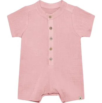 Kojenecký overall HUTTEliHUT dětský mušelínový overal 480852 - 5013 Velikost: 74 MUŠELÍN