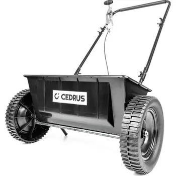 Rozmetadlo Ruční rozmetadlo Hahn & Sohn Cedrus SP31516 – plastový zásobník, kapacita 27 kg