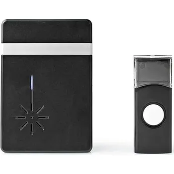 Domovní zvonek Zvonek bezdrátový NEDIS DOORB212BK