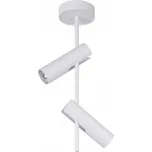 Moderní bílý reflektor na stěnu/strop 2xGU10 25W Leda Sigma Lighting