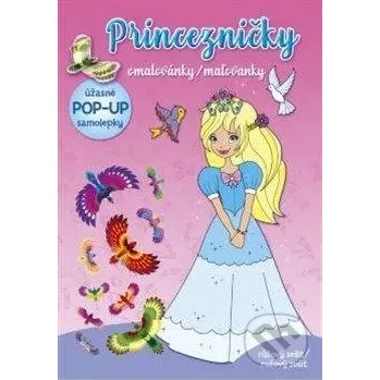 omalovánky Princezničky - Omalovánky růžový sešit - INFOA INFOA