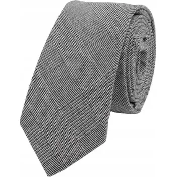 Kravata Ankani úzká kravata šedá