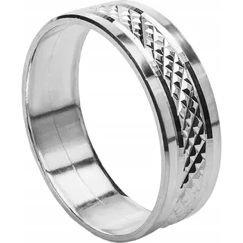 Prsten STŘÍBRNÝ PRSTEN DIAMANTOVANÝ DÁMSKÝ VEL. 21