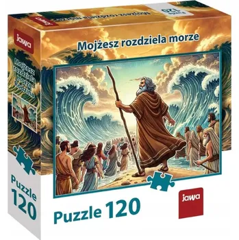 Puzzle Jawa Puzzle 120 dílků Puzzle 120 Mojžíš rozděluje moře