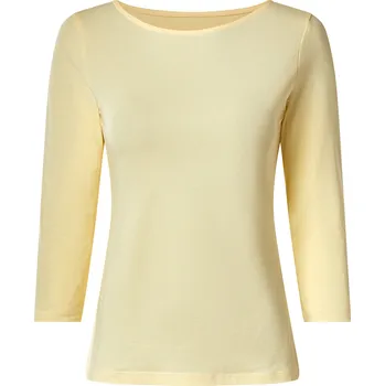 Oblečení a móda esmara® Dámské triko s 3/4 rukávy (žlutá, S(36/38))