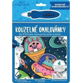 omalovánky Kouzelné omalovánky - Kosmické dobrodružství - Concorde Concorde