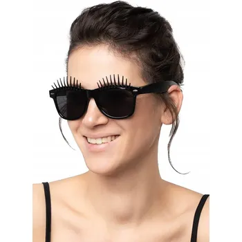 Sluneční brýle Legrační brýle s řasami