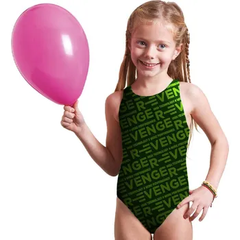 Dámské plavky R-EVENGE Jednodílné plavky do bazénu Classic R-evenge 34 ZELENÁ