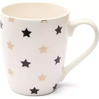 Keramický hrníček Gold 500ml Star - gift box